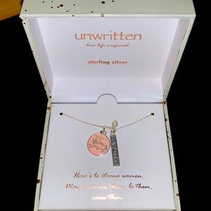 Unwritten Sterling Silver Necklace